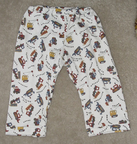 Baby knit pyjama pants