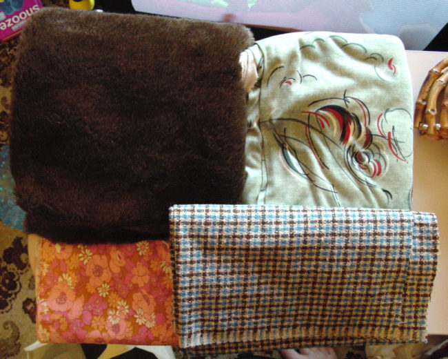 Thrifted fabrics