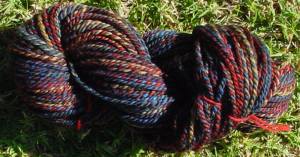 2 ply worsted weight handspun