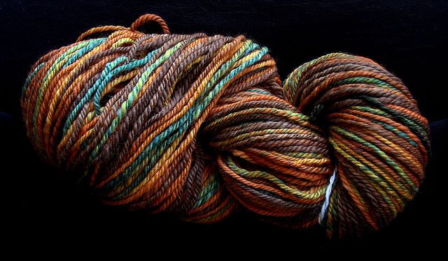 Handspun wool