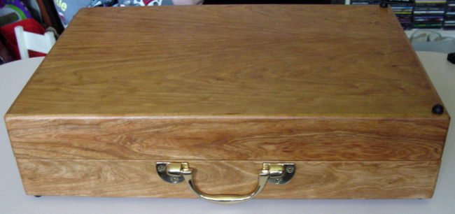 Bosworth attache case charkha, closed