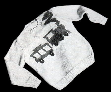 Chuff Chuff Train Sweater Jumper Knitting And Com