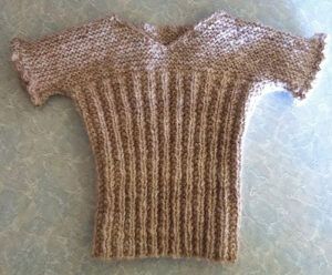 Vest from Knitting Patterns for the Handspinner - alpaca