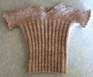 Vest from Knitting Patterns for the Handspinner - alpaca