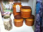 1970's ceramic kitchen jars
