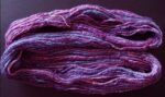 Skein of Purple Twist Novelty Yarn