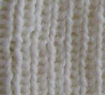 1×1 Ribbing