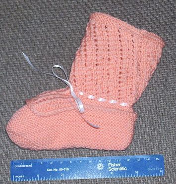 Sample for A Pretty Pattern for a Baby's ShoeSample for A Pretty Pattern for a Baby's Shoe