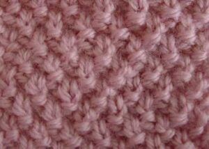 Double Seed Stitch Knitting And Double Seed Stitch Knitting And