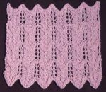 Quilt in Stripes (Lace Chevron Stripe)