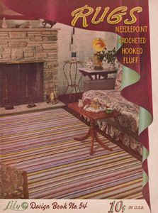 Cover of Rugs,Lily Design Book No. 54