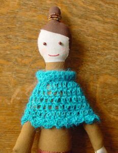 Una-na Doll with Poncho