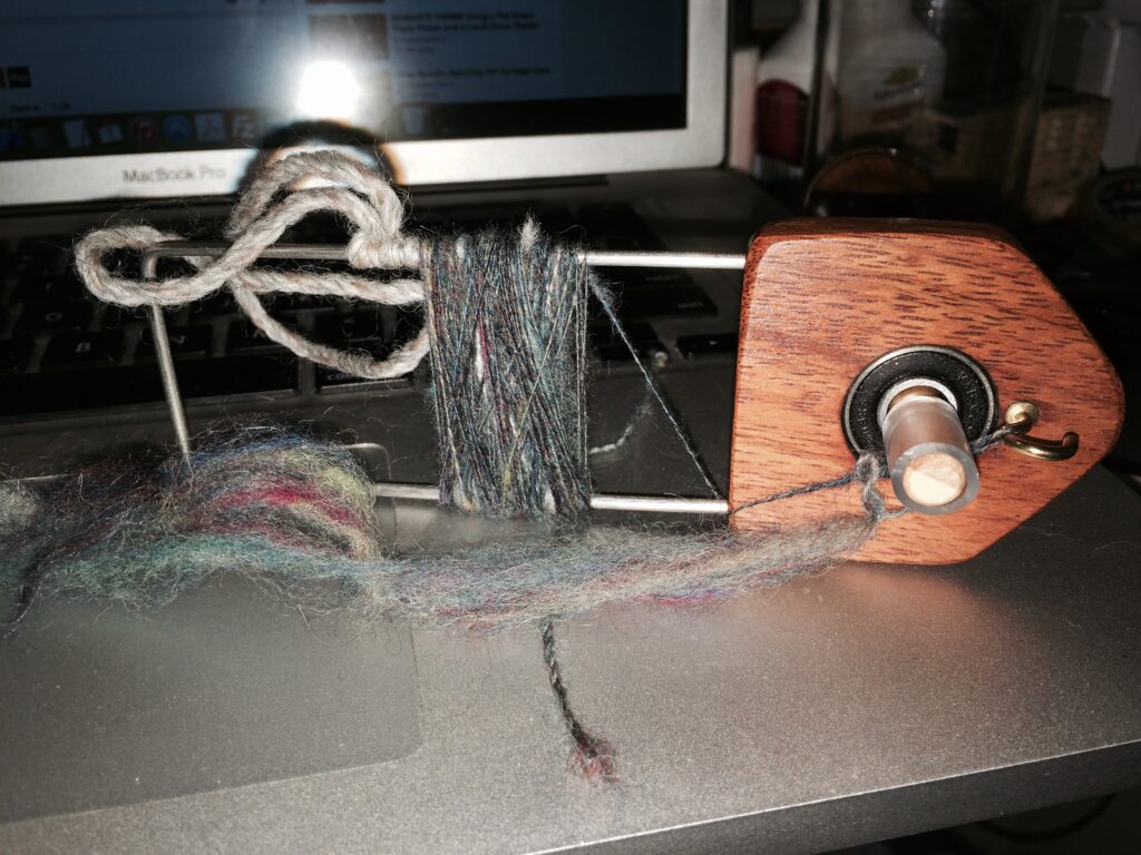 Spinning on a Majacraft Mayan Spinner