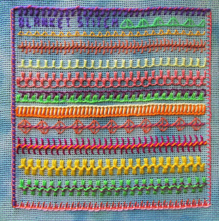 TAST Week 2 Blanket Stitch »