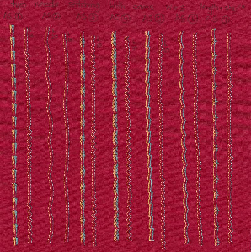 Twin Needle Stitches from the Singer 401 - Page 2