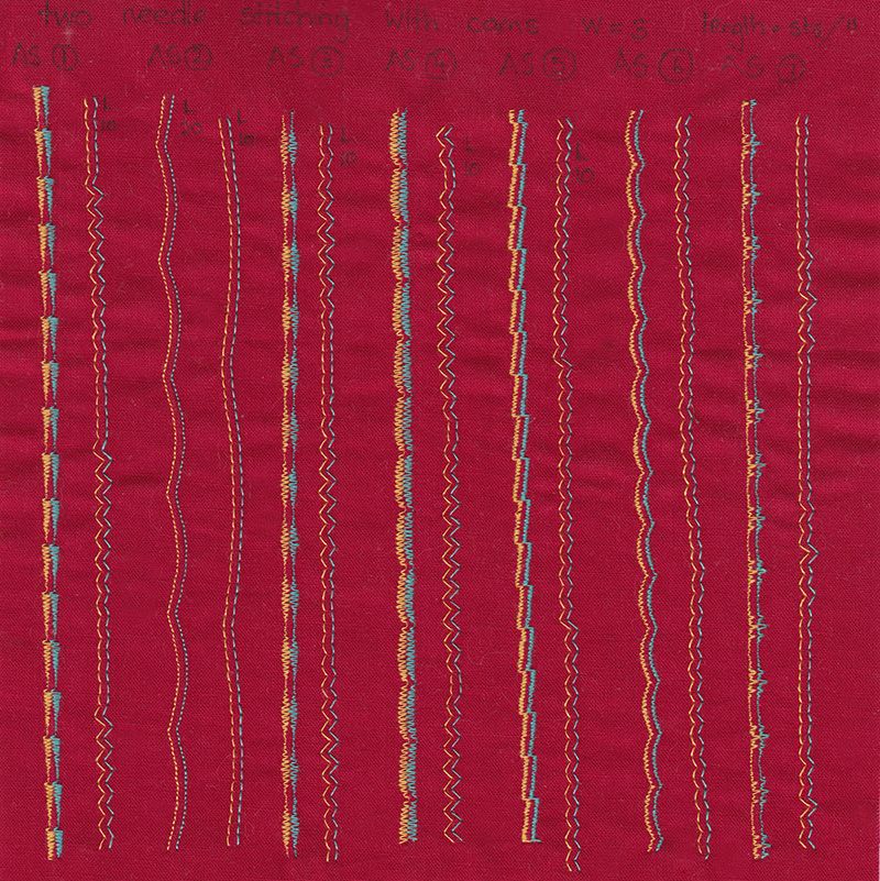 Twin Needle Stitches from the Singer 401 - Page 2