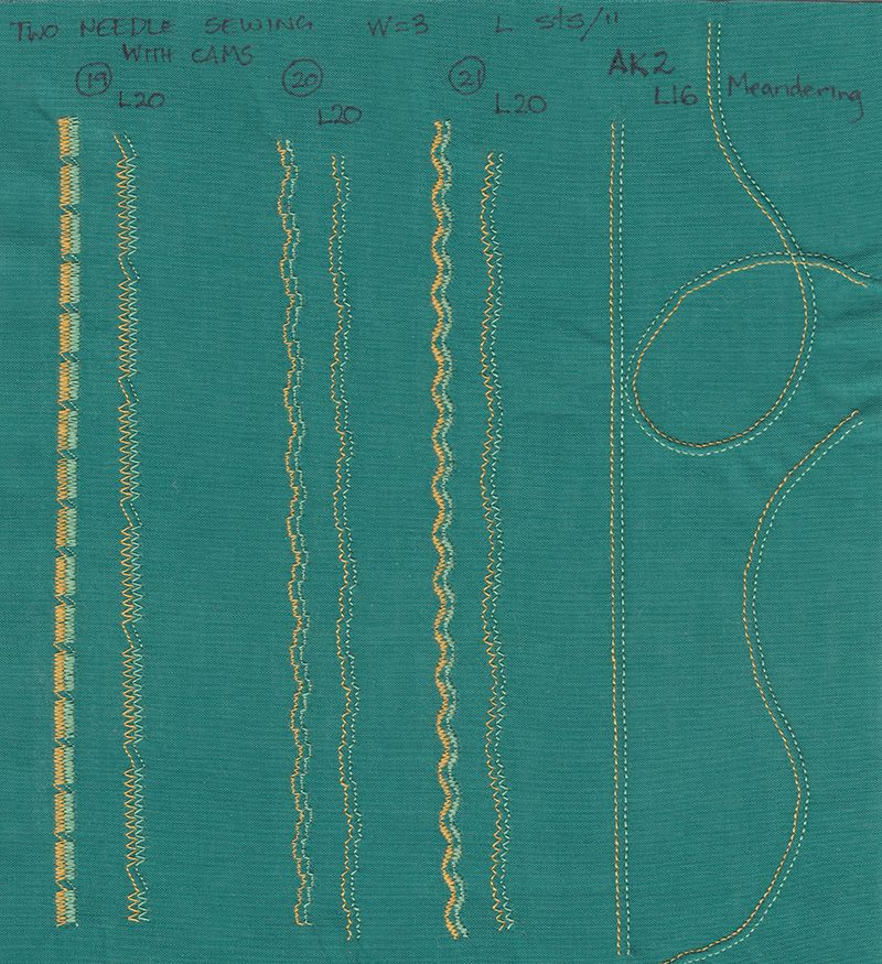 Twin Needle Stitches from the Singer 401 - Page 4