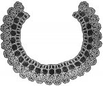 Petal Collar in Tatting