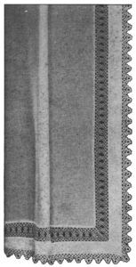 Tatted Edge and Insertion for the Curtain from The Modern Priscilla for June, 1917