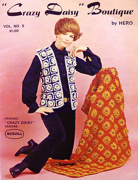 The Crazy Daisy Boutique pattern book by Hero