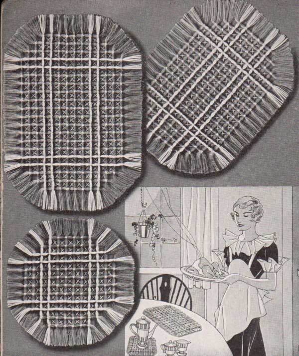 Bucilla Waffle Weave Creations. Volume 100
