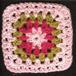 Square for an Afghan