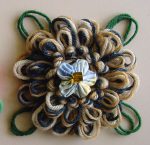 Loomed Flowers with Loopy Leaves