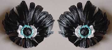 Flower loom eyes