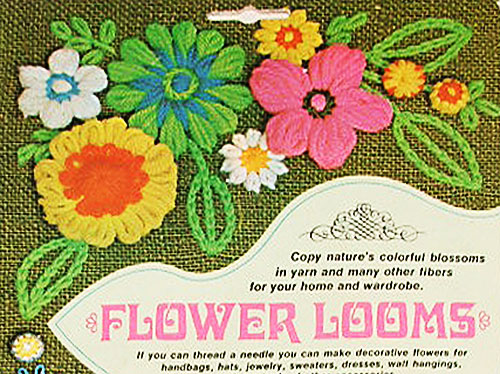 Loomed flowers