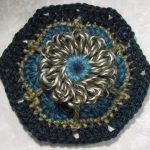 The African Flower Crochet Motif with a Flower Loom Centre