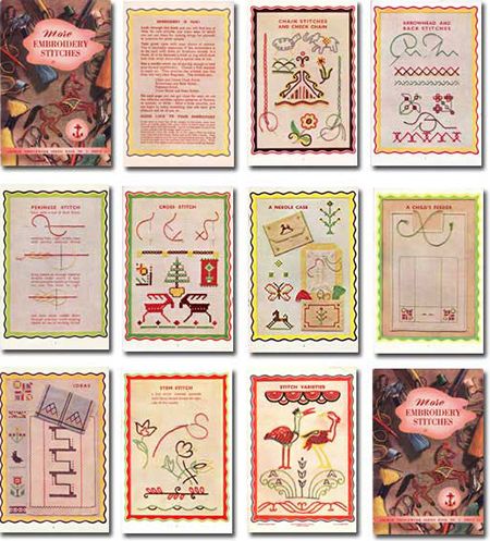 Anchor embroidery book 2 page thumbnails