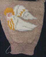 Finished knitted angel