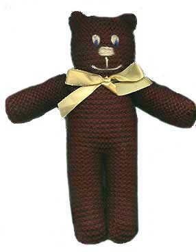 Any yarn teddy bear