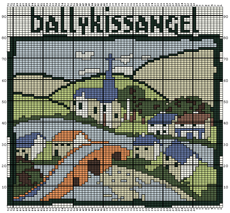 Ballykissangel Logo chart