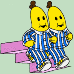 Bananas in Pyjamas Machine Embroidery