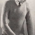 Basket Stitch Pullover