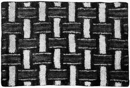 Basketweave Singercraft rug
