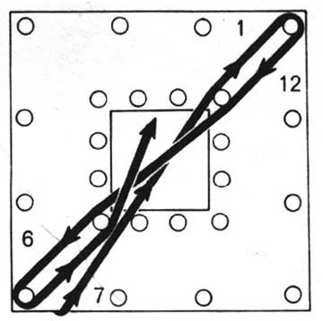 Thumbnail of flower loom winding instructions