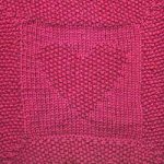 Oddball Sampler Afghan Square #36: Bumpy Love