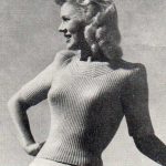 Coast Line, Vintage Lady’s Pullover