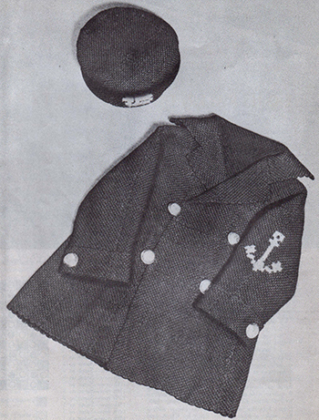 Weave-It sailor coat and cap