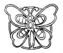 Small cutwork butterfly embroidery design