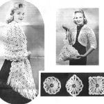 Stole, Shrug, Handbag and Three Different Shapes on the Crazy Daisy Winder c1945