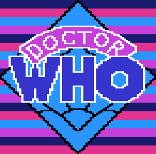 Knit Doctor Who Logo number 2