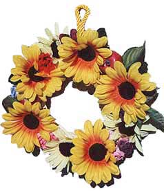 Floral wreath