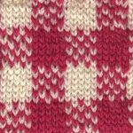 Gingham Check Knitting Chart