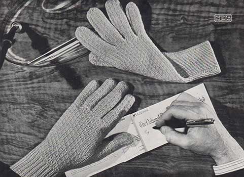 textured rib gloves for men