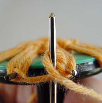 Forming the finished knot