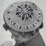 Larch Beret in Traditional Fair-Isle