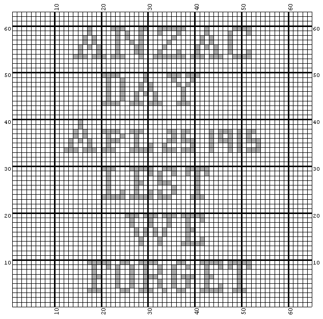 Anzac remembrance doily filet crochet pattern